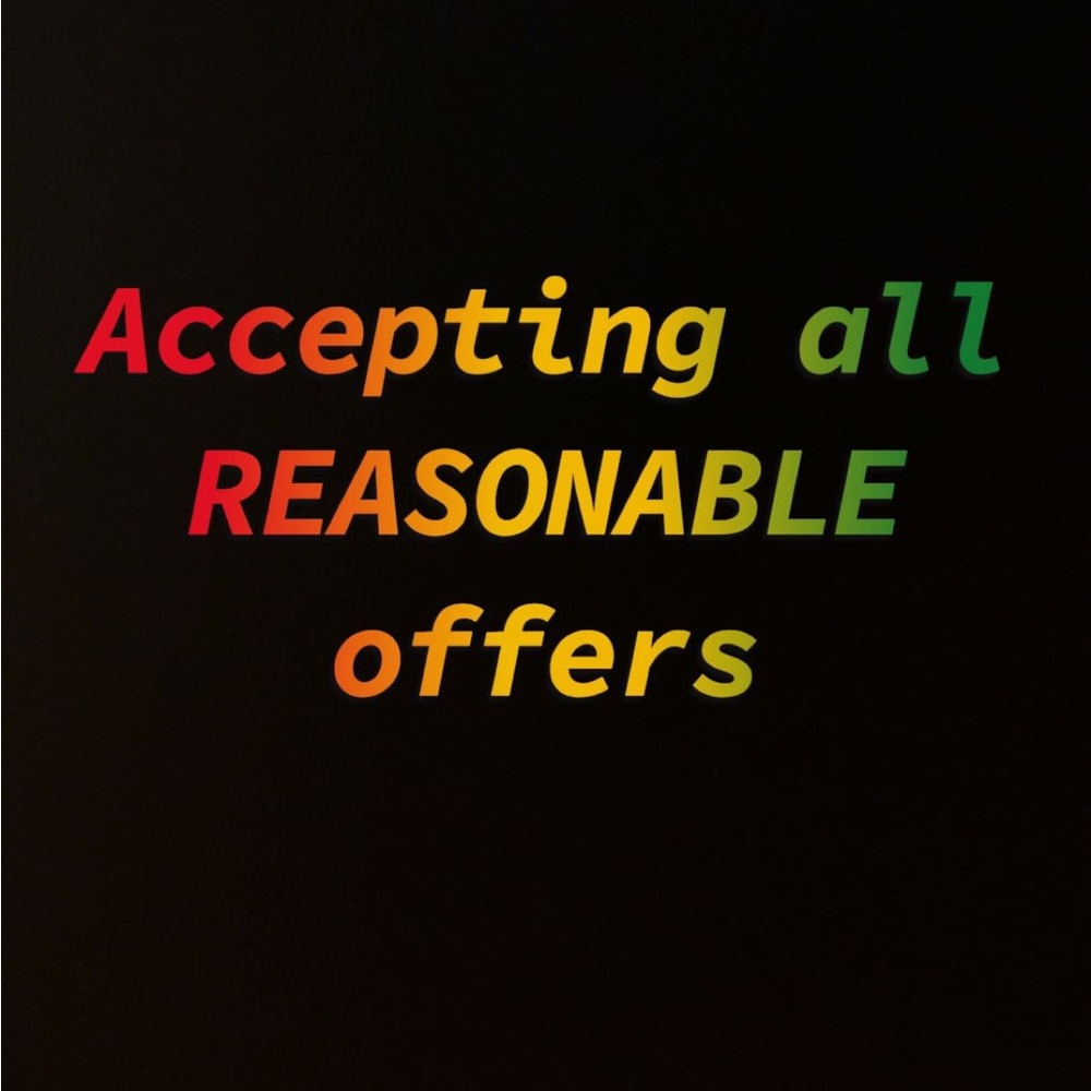 Everything must go! Send offers!